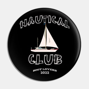 Nautical club Pin