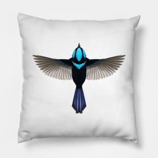 Superb Fairy-wren Pillow