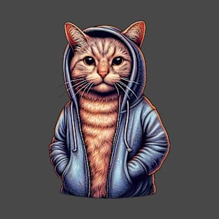 Gangsta Rap Cat T-Shirt