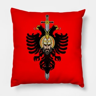 Albanian Eagle Pillow