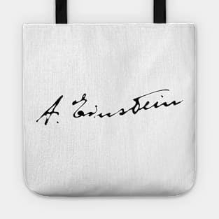 Einstein's signature Tote