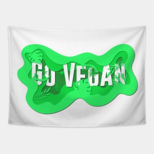 Go Vegan Tapestry