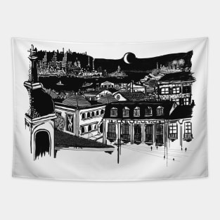 Dirty Old Town Tapestry