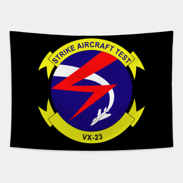 Navy Vx 23 Strike Aircraft Test Squadron Navy Vx 23 Strike Aircraft Test Sqd Tapestry Teepublic