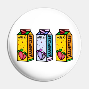 Strawberry Milk #1b Pin