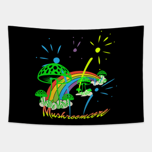 Mushroomcore Madness Tapestry