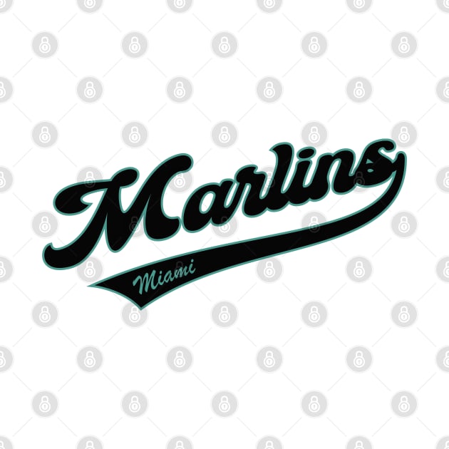 Miami Marlins by Cemploex_Art