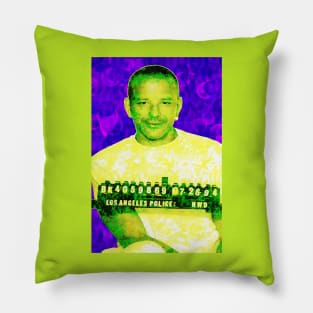 Mickey Rourke Mugshot Pillow