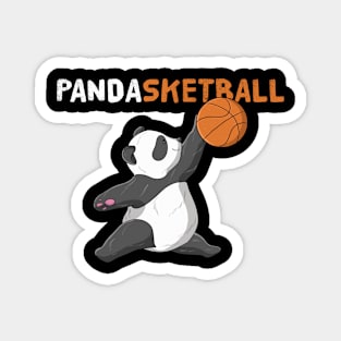 Cute Panda Playing Basketball Girls Boys Teens Gift Magnet