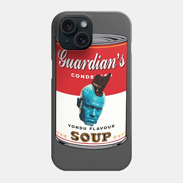 Guardians Of The Galaxy Yondu Soup Warhol Phone Case by Rebus28