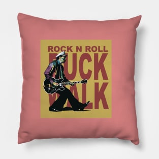 Rock n roll duck walk Pillow