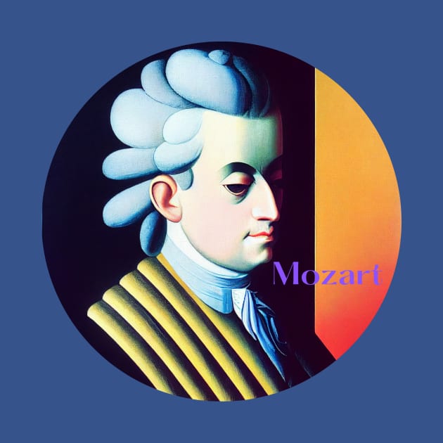 Wolfgang Amadeus Mozart by Cryptilian