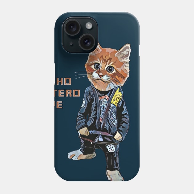 Gatinho Jiujitero Equipe Phone Case by huwagpobjj