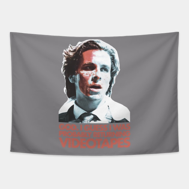 Patrick Bateman Tapestry by SBSTN