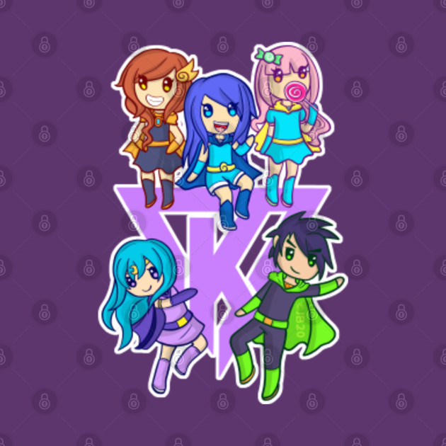 Krew Heroes K Purple - Itsfunneh - Phone Case