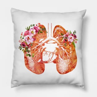 Lungs and Heart Pillow