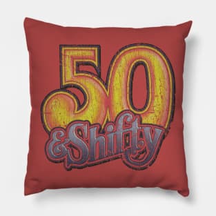 50 & Shifty 1976 Pillow
