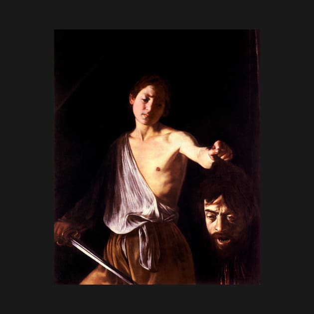 High Resolution Caravaggio David with the Head of Goliath by tiokvadrat