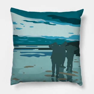 Dungeness Coastline Pillow