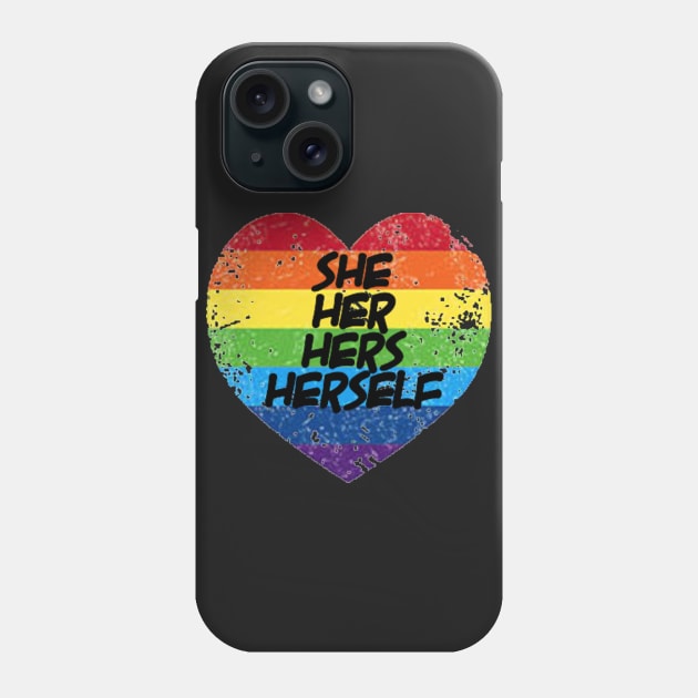 She pronouns Phone Case by sebb2016