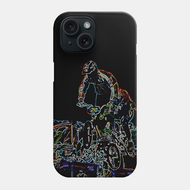 bmx Phone Case by rickylabellevie