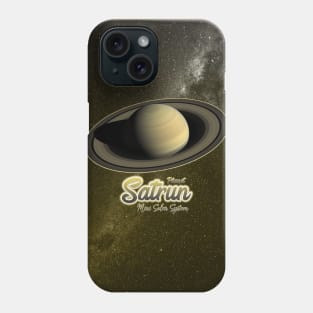 Planet Saturn: Mini Solar System V02 Phone Case