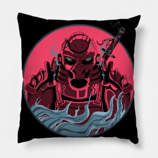 Gorilla Samurai Mecha Pillow