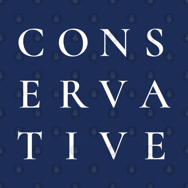 Conservative - Typographic by aphian