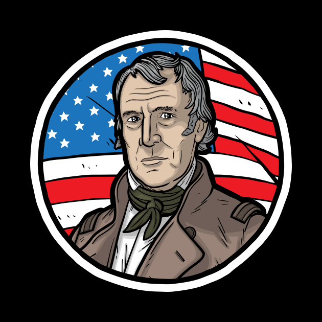 Zachary Taylor by Baddest Shirt Co.