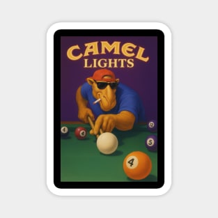 Joe Cool Camel Lights Pool Shark Shirt Magnet