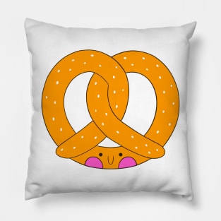 Smiling Pretzel Pillow