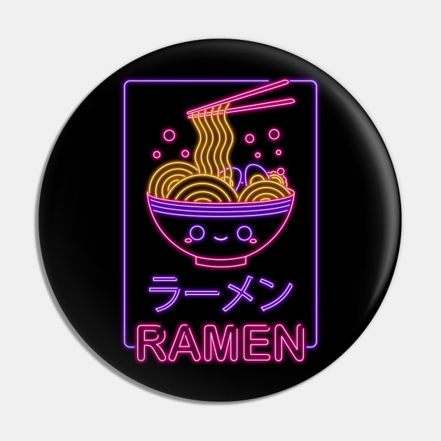 Neon Ramen Pin by Donnie