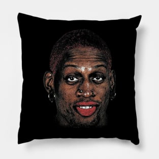 Dennis Rodman Bulls Pillow