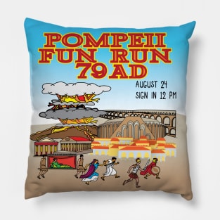 Pompeii Fun Run Pillow