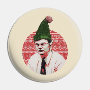 the office- funny christmas Pin