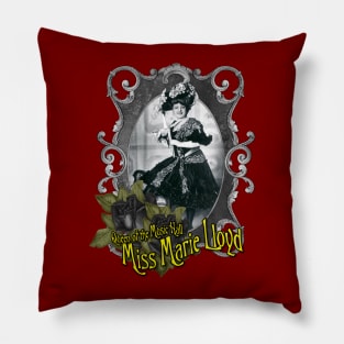 Miss Marie Lloyd Pillow