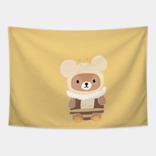 Honey Bee Bear Tapestry