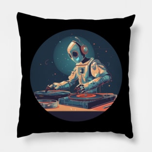 Robot DJ Pillow