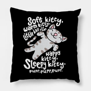 Sleep happy cat Pillow