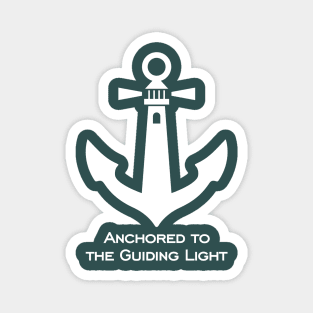 Anchored Lighthouse Beacon Magnet