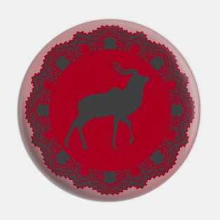 African Wild Game Pin