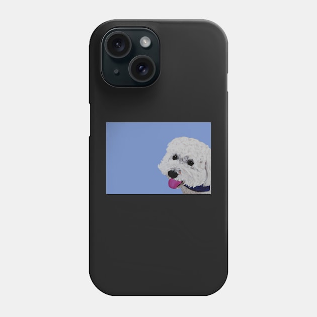 Finn the Bichon Frise Phone Case by AmandaAAnthony