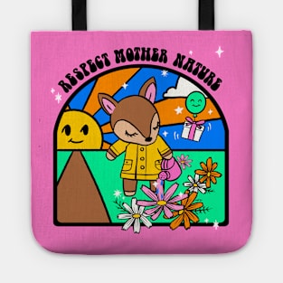 respect mother nature Tote