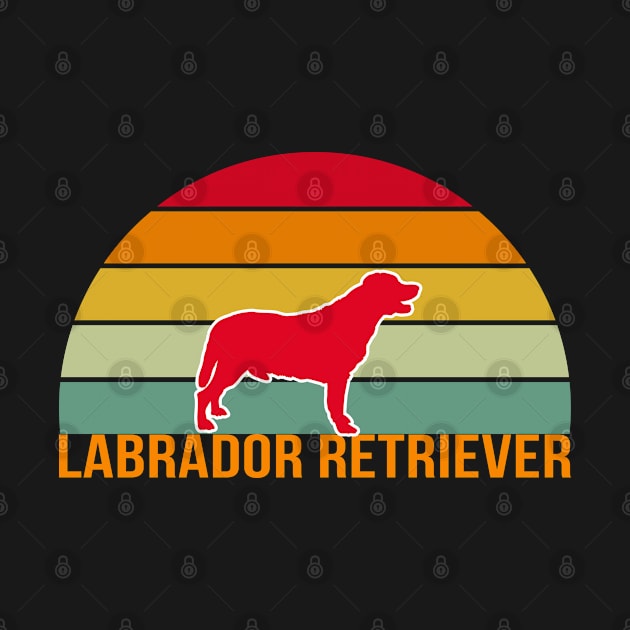 Labrador Retriever Vintage Silhouette by seifou252017