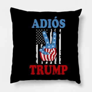 Adios Trump 2020 Pillow