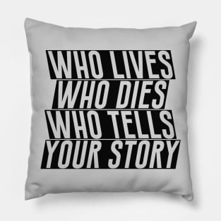 Who Lives Pillow