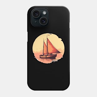 Summer Sailboat Vacation Boat Owner Phone Case