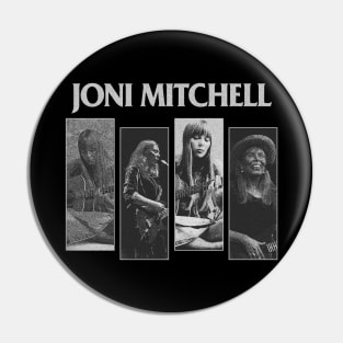 Joni Mitchell <> Graphic Design Pin