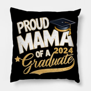 proud mama of a 2024 graduation Pillow