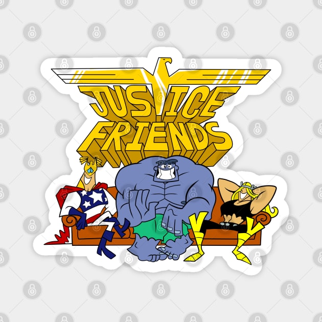 Justice Friends Magnet by OniSide